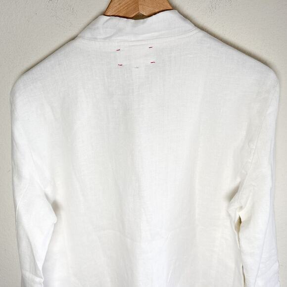 Xirena Layla White Linen Jacket Size XS New - Picture 11 of 16